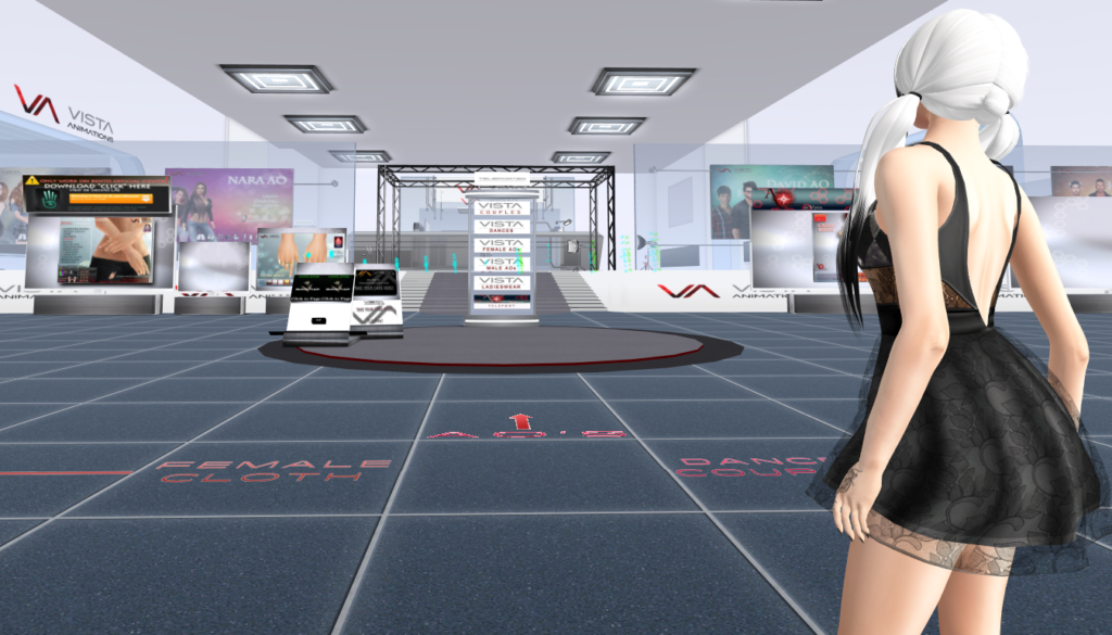 Second Life Shopping at Vista Animations