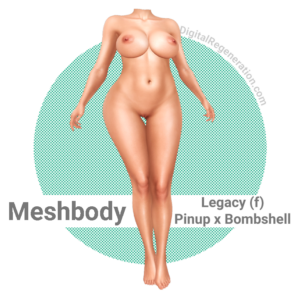 Meshbody Legacy (f) Pinup x Bombshell